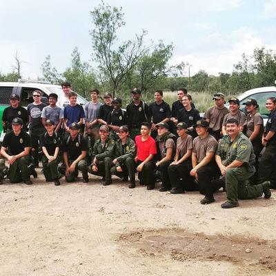South Tucson Police Explorer's Training